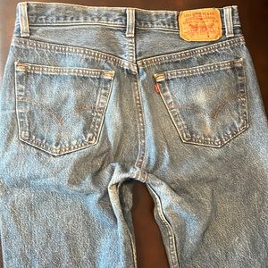 Vintage Levi’s 501 Button fly Jeans sized W31xL31 EUC Great fit and perfect fade